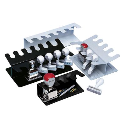 WEDO Stempeltr„ger 4-fach, gerade, schwarz