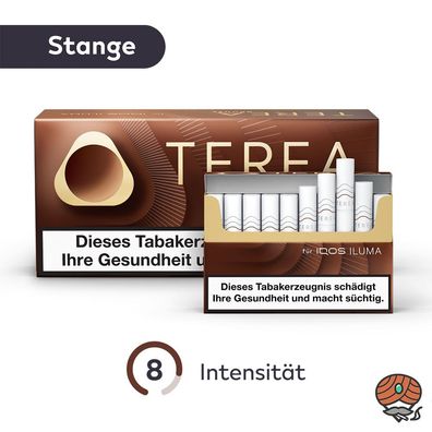 TEREA Bronze Tabaksticks für IQOS ILUMA, 10x20 Stück = 1 Stange