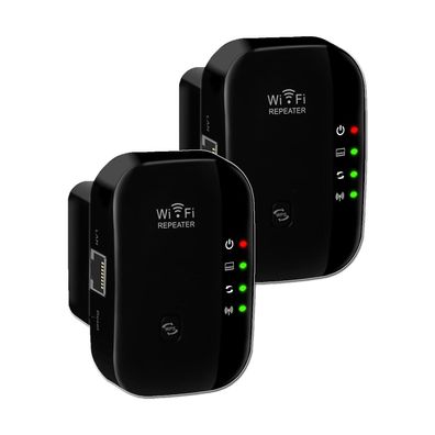 2× WiFi Extender Booster WLAN Verstärker bis zu 5000sq. ft Mit Repeater/AP Modus