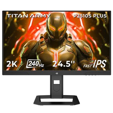 TITAN ARMY P2510S PLUS Flacher 16:9 Fast IPS QHD 240Hz Gaming-Monitor