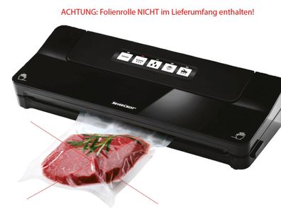 Silvercrest Vakuumierer »SV 125 C6 KAT« 125Watt schwarz ohne Folienrolle * B-Ware