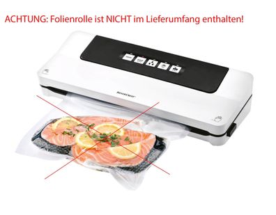 Silvercrest Vakuumierer »SV 125 C6 KAT« 125Watt weiß ohne Folierrolle * B-Ware