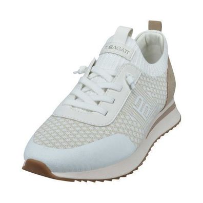 Bagatt Sneaker - Weiß / Beige Synthetik