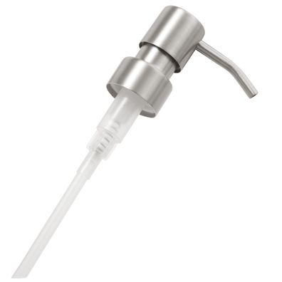 bremermann Bad-Serie PIAZZA - Ersatz-Seifenspenderpumpkopf (1), Edelstahl matt