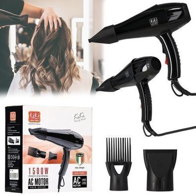 Professioneller Föhn mit 2 Stylingdüsen und Regulierungsfunktionen