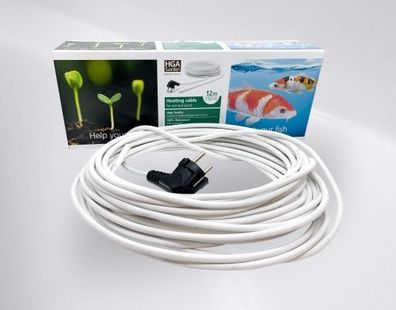 Pondlife Teichheizkabel 150W / 12 m für Teiche von 4-8m³ Teichheizung - Eisfreihalter