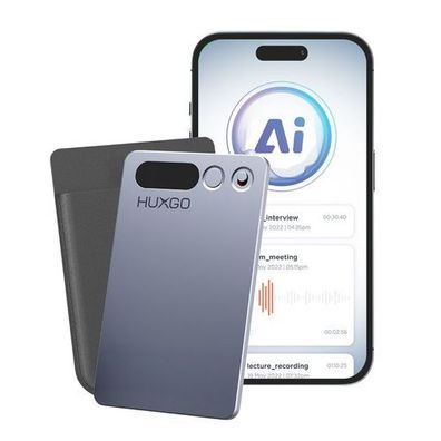 AI Diktiergerät 64GB - Dual-Mikrofon Rauschunterdrückung - 35 h Akku, Bluetooth 5.3