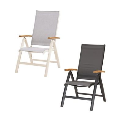Best Paros Klappstuhl Gartenstuhl Loungestuhl 62 x 67 x 110 cm in mehreren Farben Sa