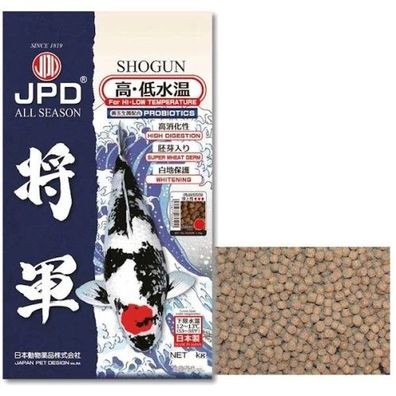 JPD Koifutter Fuyu Fuji - Shogun Winterfutter medium 4mm - 10 kg
