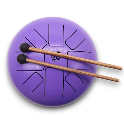 Steel Tongue Drum Violet Om – 8-Ton Klanginstrument - Meditation & Klangtherapie