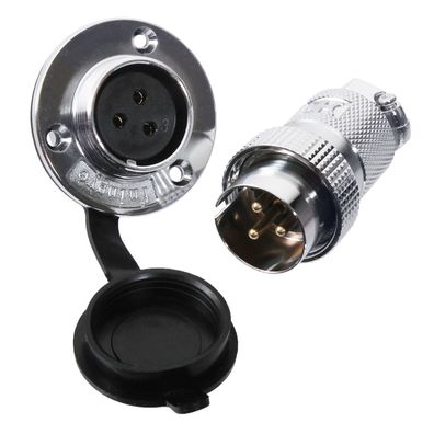 Einbaustecker Steckverbindung Hochstrom Flanschstecker Stecker Kupplung Steckdos