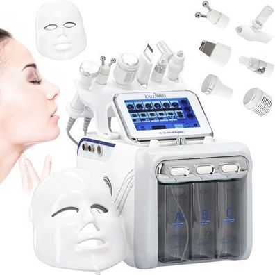 Hydradermabrasion Wasserstoffreinigung Sauerstoffinfusion Wasserstoff 7in1 Maske