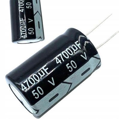 Rosfix Elektrolytkondensator 4700µF 50V – THT-Montage | Hohe Kapazität