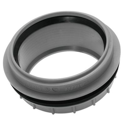 airfit Anschraub-Muffe DN 110, grauRohranschluss für Behälter