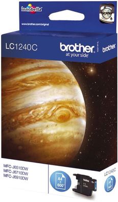 Brother LC1240C Original Brother Tintenpatrone cyan (LC-1240C)