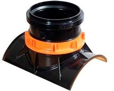 airfit Schraubabzweig DN 250x160für Steinzeig-Rohr, DN 250/160