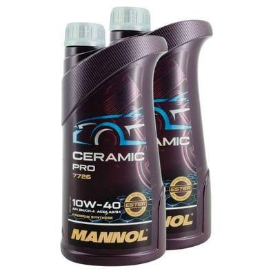 Mannol Ceramic Pro 10W-40 2x1 Liter