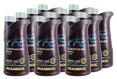 Mannol Ceramic Pro 10W-40 11x1 Liter