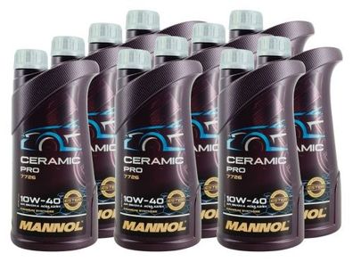 Mannol Ceramic Pro 10W-40 10x1 Liter