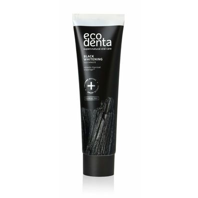 Ecodenta Black Whitening Zahnpasta mit Holzkohle 100ml
