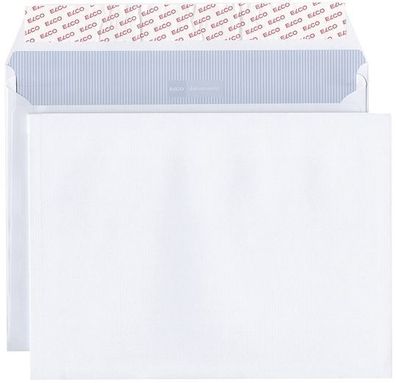 Elco 48683 Versandtasche documento - C4 plus, weiß, 120 g/qm, Haftklebung, 20 mm Seit