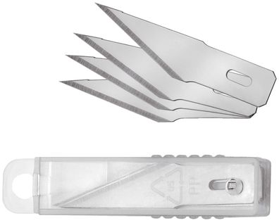 Westcott E-84011 00 Ersatzklingen für Metallskalpell, 10 er Pack