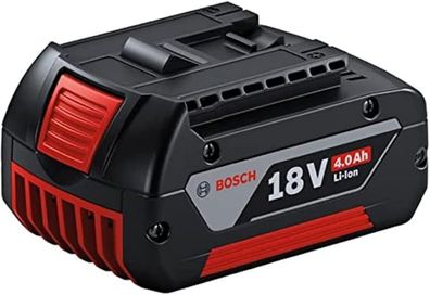 Bosch Professional 18V System GBA 18V 4,0 Ah – Lithium-Ionen-Akku (1 x 4,0 Ah Akku, C