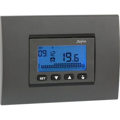 Vemer VN166500 Dafne – Eingebauter Chronothermostat mit Wochenprogrammierung und Batt