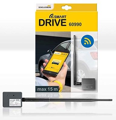Schellenberg 60990 Garagentor-Fernbedienung, Universalöffner mit LED-Licht