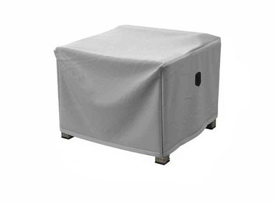 AquaShield Loungesesselhülle 100x100xH70 cm hellgrau, 100% Polyester