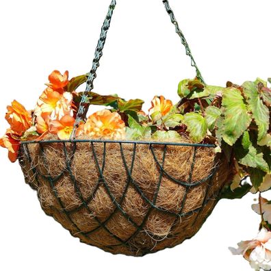 Pflanzeinlage für Pflanzkörbe und Blumenampeln 50cm Kokos-Einleger Kokosfaser