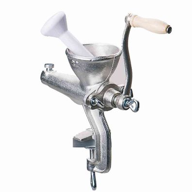 Frucht- und Beerenpresse aus Stahlguss mit Schraubzwinge