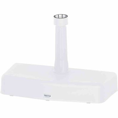 Balkonständer 20 kg, weiß Kunststoffrohr 18-38 mm