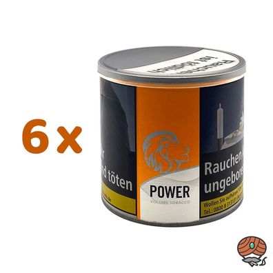 Power Volume Volumentabak Dose 6x 100g