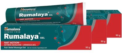 Himalaya Rumalaya Gel, 3 x 50 g Tube