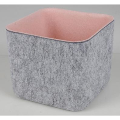 12x Filzkörbe Aufbewahrung Kisten Boxen Korb Taschen Regal Ordnung Lagerung Mix