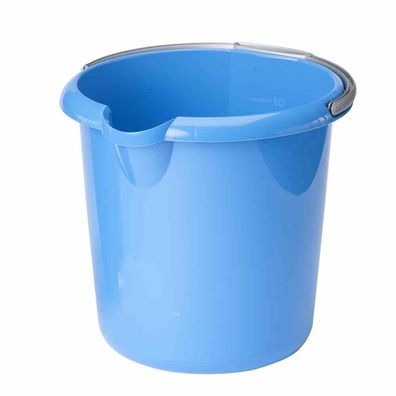 Eimer rund 10 l mit Ausguss