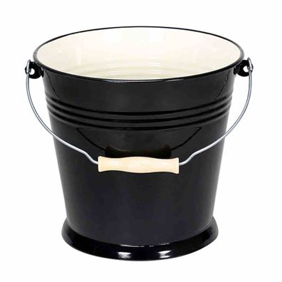 Eimer 10l Emaille Abfall Entsorgung Aufbewahrung Küche Küchenhelfer Kochen NEU