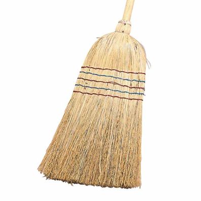 Reisstrohbesen Besen Hexenbesen Strohbesen 5 Naht ca. 28 cm Arbeitsbreite