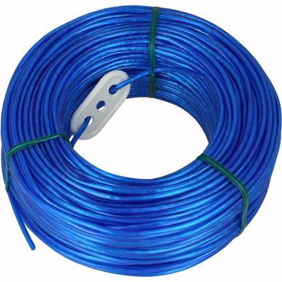 Wäscheleine 60 m Polypropylen mit Leinen-Spanner