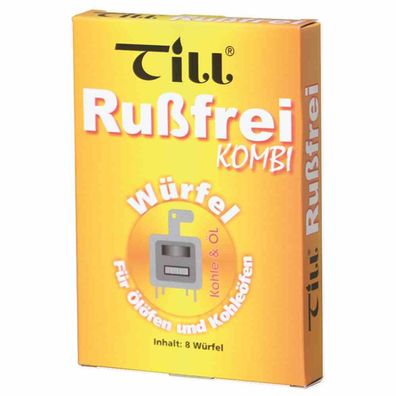 Rußfrei-Würfel "Kombi" 8 Würfel