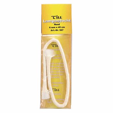 Lampendocht 0,6 x 40 cm