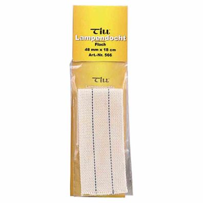 Lampendocht 4,8 x 18 cm