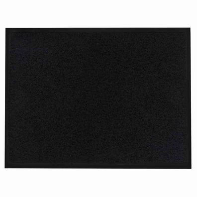 Fußmatte Twine 60x80cm schwarz Schmutzfangmatte Fußabtreter Haushalt Matte NEU