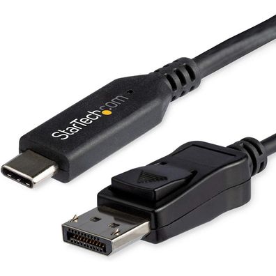 Startech. Com 3.3ft/1m Usb C To Displayport 1.4 Cable - 8k/5k/4k Usb Type-C To Dp