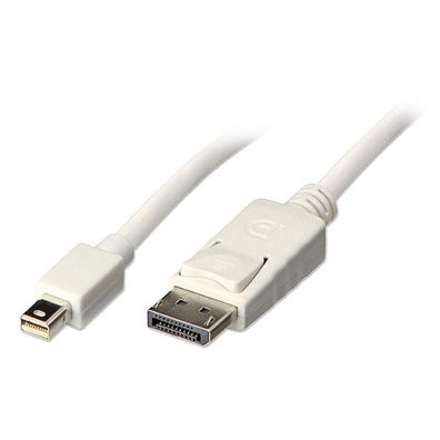 LINDY Mini-DisplayPort an Displayport Kabel weiß 3m