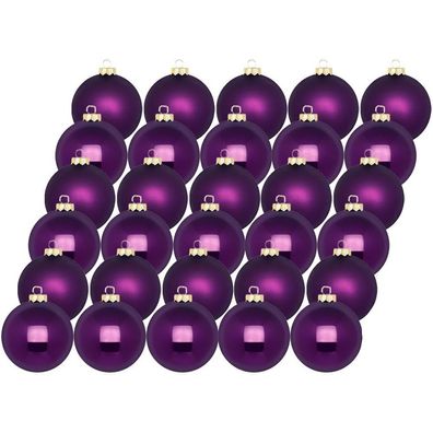 Weihnachtskugeln Purple Symphony 30 Stk 6cm