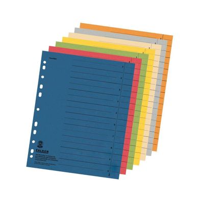 FALKEN 80001704 Trennblatt,230 G,100St. orange