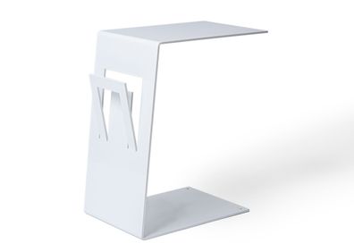 Beistelltisch - ST2 - Zeitungsständer Organize Weiss B-Ware