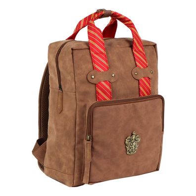 Harry Potter Gryffindor Backpack PU Material Trend Rucksack für Erwachsene